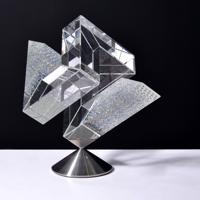 Large Jon Kuhn Kinetic , Spinning Sculpture, 18H - Sold for $19,200 on 05-18-2024 (Lot 341).jpg